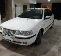 سمند EF7 سفید 96 فابریک عالی