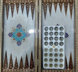 معاوضه تخته نرد خاتم کاری