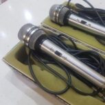 یک جفت میکروفن فلزی ژاپنی اصل