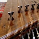 سنتور نو چوب گردو 2 مهر قشلاقی با لوازم