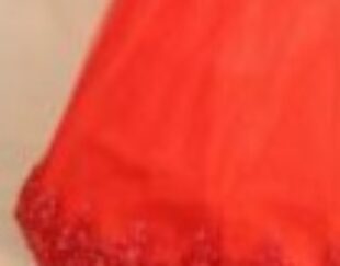 لباس شب قرمز رنگ