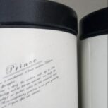 سرویس حبوبات ادویه سطل برنج نان و آشغال مارک princeرنگ سفید