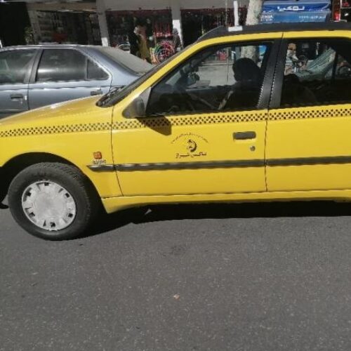 تاکسی پژو تمیز دربستی