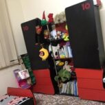 تخت وکمد وبوفه