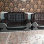 مبل چرم 8 نفره .اسکلت محکم کارتهران