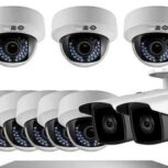 پکیج 8 عددی دوربین مداربسته دام و بولت+کیس فلزی+کلیه متعلقات