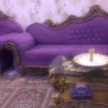 مبل 8 نفره شزلون کاناپه ای