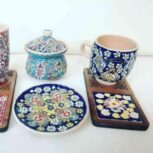 فروش ظروف پذیرایی میناکاری