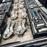 ابزار،اچار،جعبه بکس بادی،قفلی،رنجیر امریکایی المانی