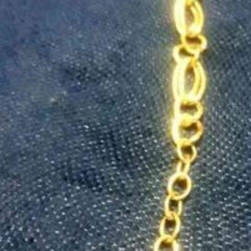دستبند و پلاک زنجیر طلا