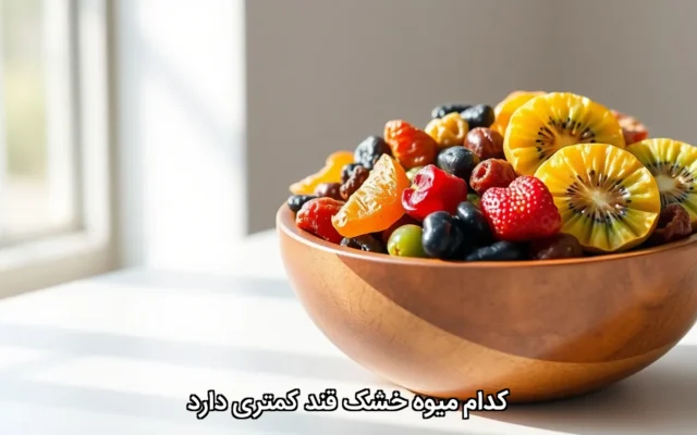 کدام میوه خشک قند کمتری دارد ؟ معرفی میوه‌های خشک با کمترین قند