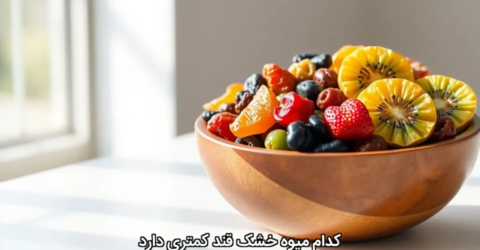 کدام میوه خشک قند کمتری دارد ؟ معرفی میوه‌های خشک با کمترین قند