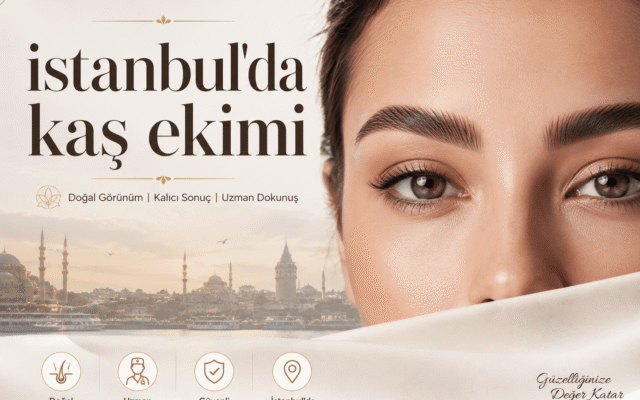 İstanbul’da Kaş Ekimi: Doğal, Kalıcı ve Yüz İfadesine Uygun Kaşlar İçin Rehber