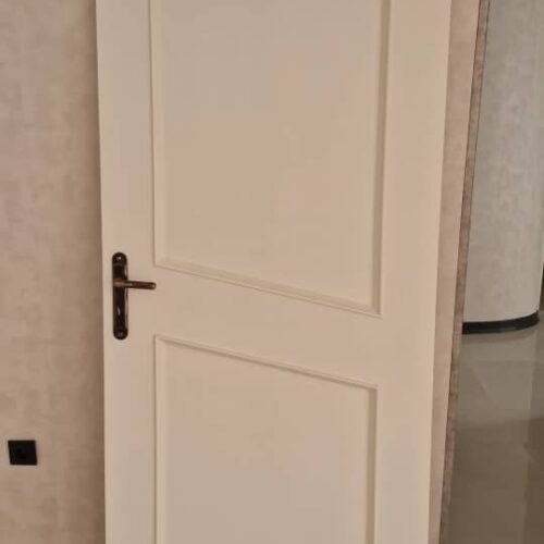 دری چ.بی با ابعاد 88X205 سفید شیک و کیفیت عالی چوب